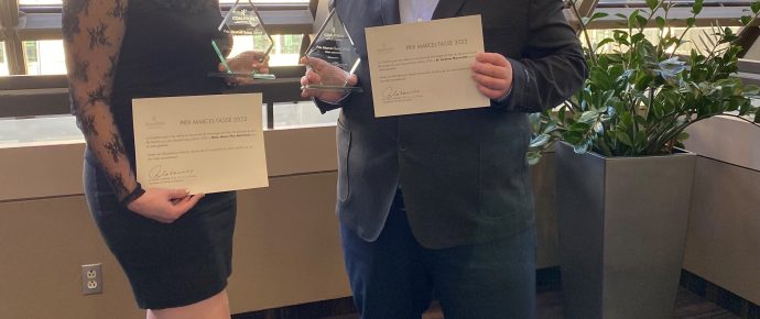 Lauréats 2022 du prix Marcel-Tassé